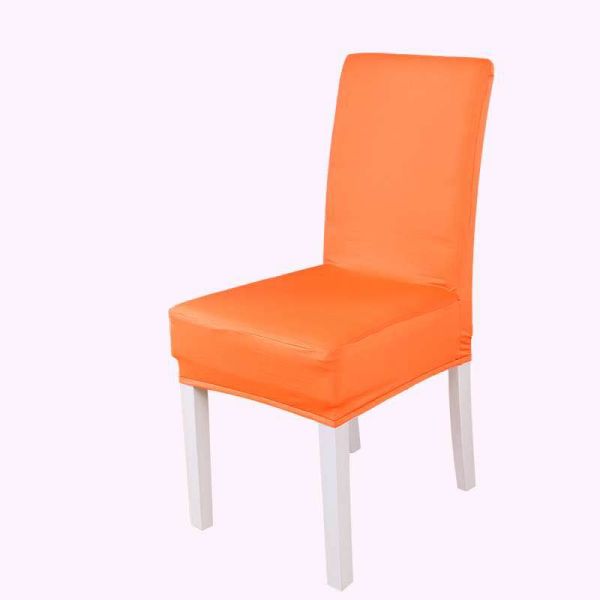 OEM Different Colors Blue Green Peach Orange Red Chair Cover for Dining Chair