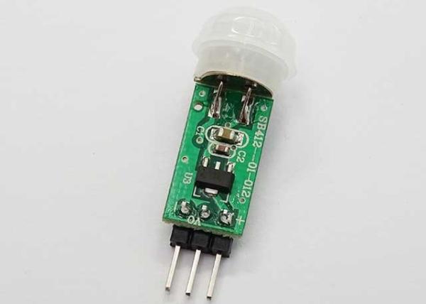 3m-5m Miniature Controller PIR Dectector Module Passive Infrared Motion Sensor SB412 With Fresnel lens PCB Resistor