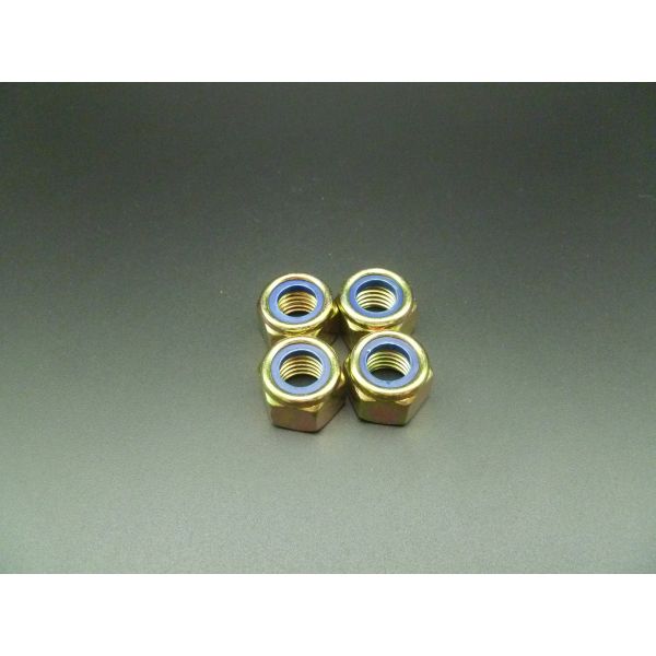 M20-1.5/M20-2.0/M20-2.5 DIN 985 Class 8 Zinc Finish Steel Nylon Insert Lock Nut