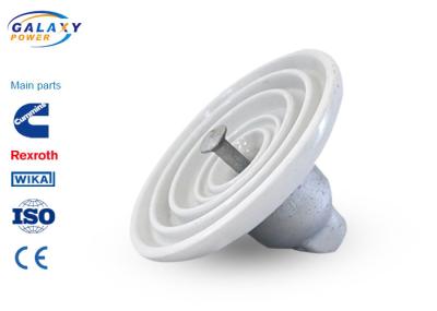 Ansi Porcelain Transmission Line Insulators , Electrical Disk Insulator