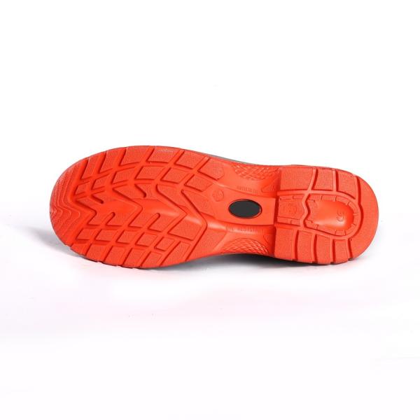 Leather PU Wear Resistant Protective Protection Non Slip Steel Toe Shoes