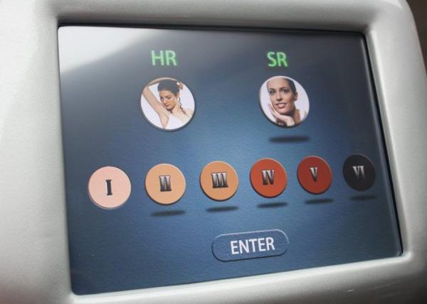 Fashionable champagne color IPL SHR Elight 3 in 1 machine in factory price