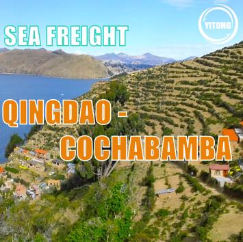 33 days Global Sea Freight Service From Qingdao to Cochabamba