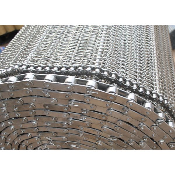 Fruit Vegetable Dryer Stainless Steel 316 Spiral Conveyor Belt