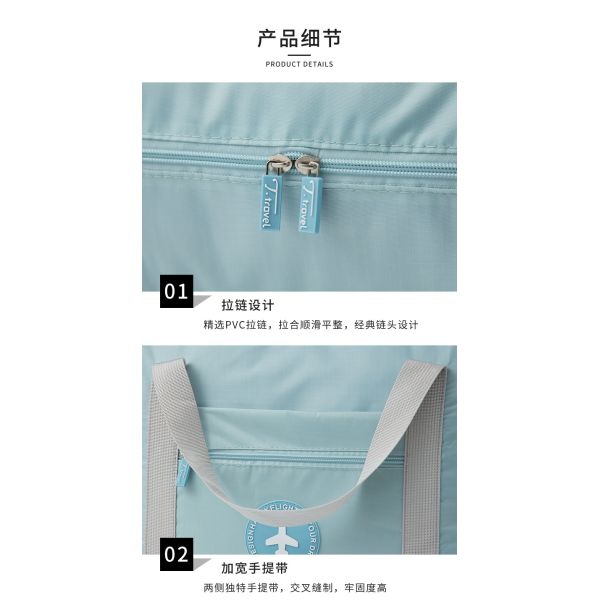 Custom Design Womens Large Gym Bags Fashionable Hand Polyester Trave Bags