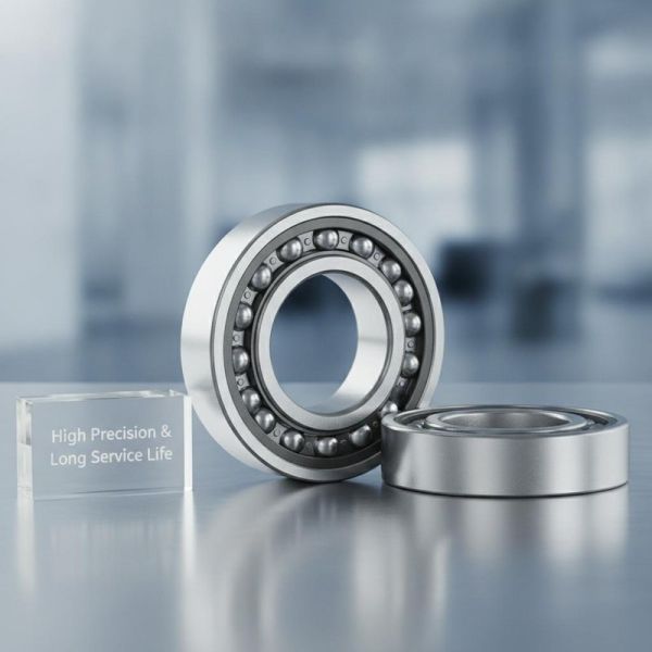 Radial And Axial Load Double Row Deep Groove Ball Bearings Manufactured by Plant Offering High Precision and Long Service Life