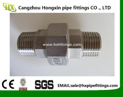 high quality 2 inch npt female thread union stainless steel pipe fitting