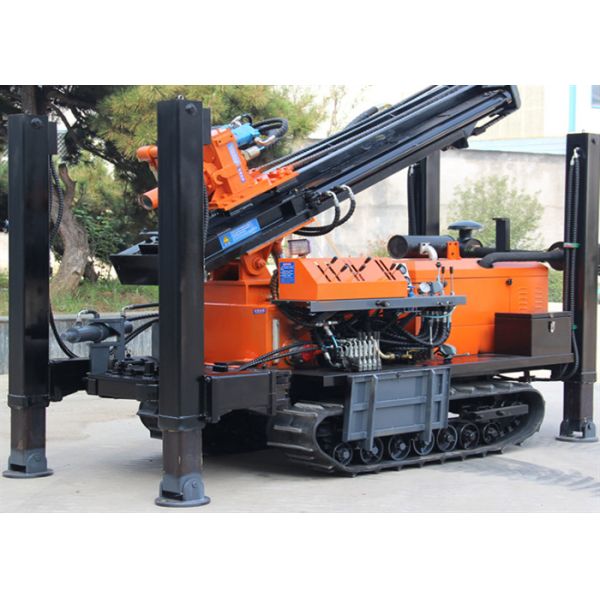 Небольшая буровая установка Crawler 380v пневматическая для 200m