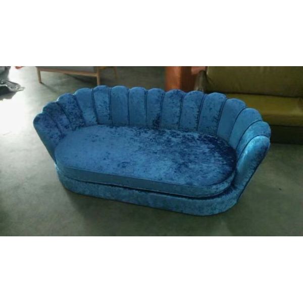 Modern Living Room Furniture Armchair Pink Velvet Upholstery Shell Sofa Chair With Gold Legs