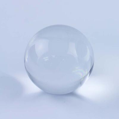 Bola acrílica clara do grande diâmetro, bola de mnanipulação 100mm do contato