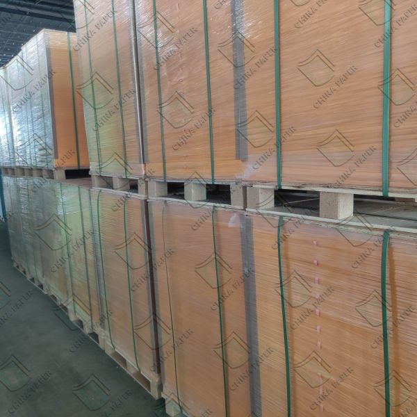 Food grade 300gsm coated board with kraft back for Beer box packaging