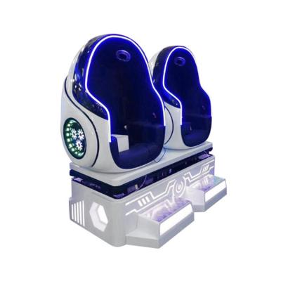 Vente directe d'équipements de simulation de réalité virtuelle de haute qualité 2 places 9d 360 vr fauteuil à œufs de cinéma