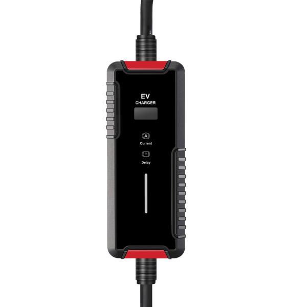 EVCOME Ev Charger Portable Max 32A Ajutable 7KW With IEC 62196 & SAE J1772 & GBT 20234