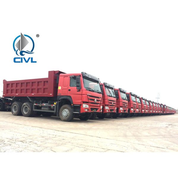 Sinotruk HOWO  Heavy Duty Dump Truck,  336HP 6x4 EURO II, loading 50tons for sand, stone and other construction materail