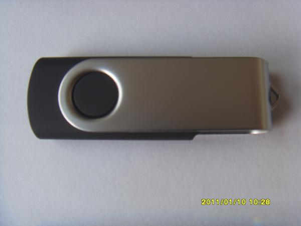 Eslabón giratorio 1GB, 2GB, 4GB, 8GB, memoria USB del metal 16GB compatible con la PC AT-027