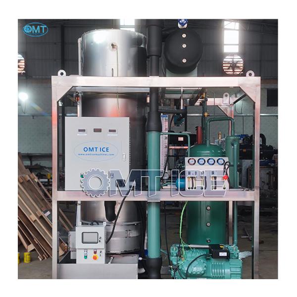 Water Cooling System 10t Tube Ice Machine for Cold Drink Production and Distribution