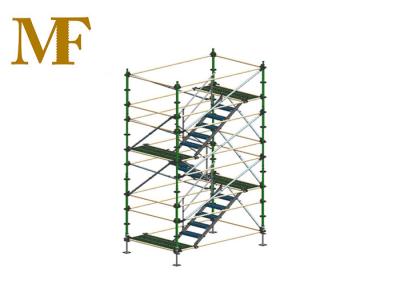 Prancha transversal da escada da escadaria do metal da cinta dos acessórios do andaime do quadro