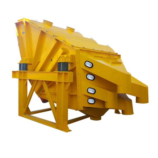 High Efficiency Multi Stage 350tph Probability Screen Dry Material