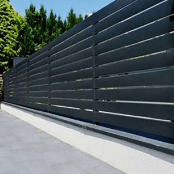 Modern Design Meets Durability Aluminum Privacy Fences with Customizable Thickness