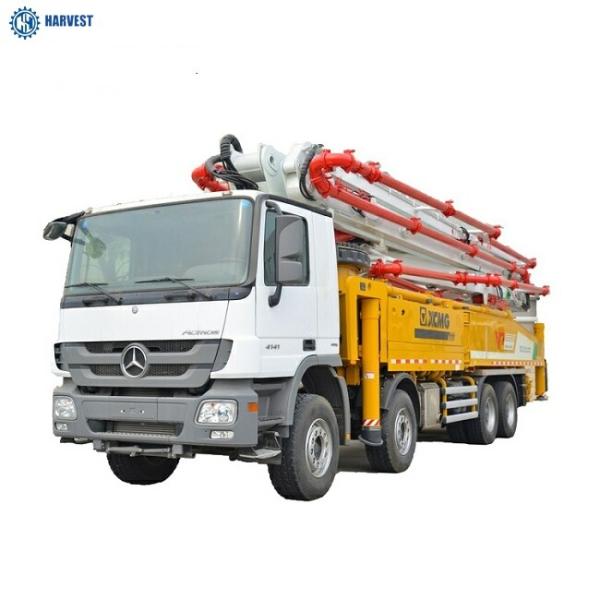 caminhão da bomba concreta da produtividade  HB62K 62m de 8x4 170m3/H com Benz Chassis