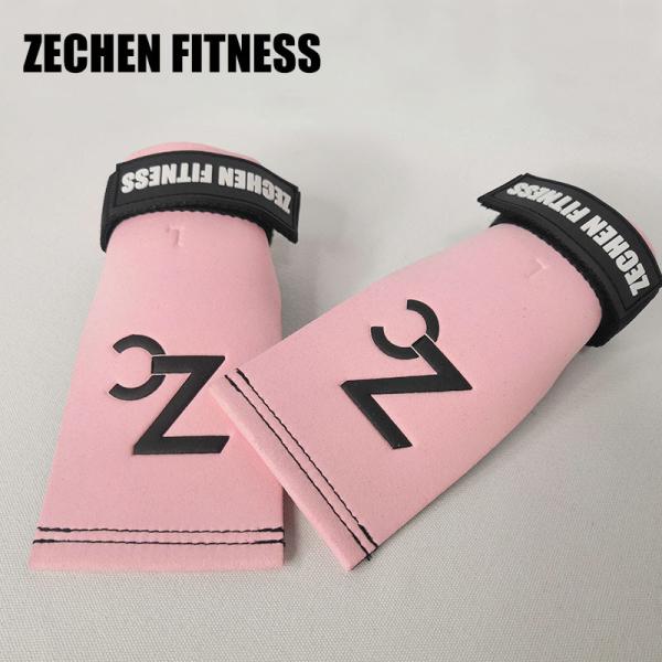 Pull Ups Fingerless Crossfit Grips Leather Workouts Gymnastics Wodies Wrist Wraps
