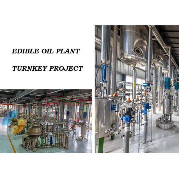Оборудование 1500TPD рафинировки пищевого масла дезодоратора Decolorizer