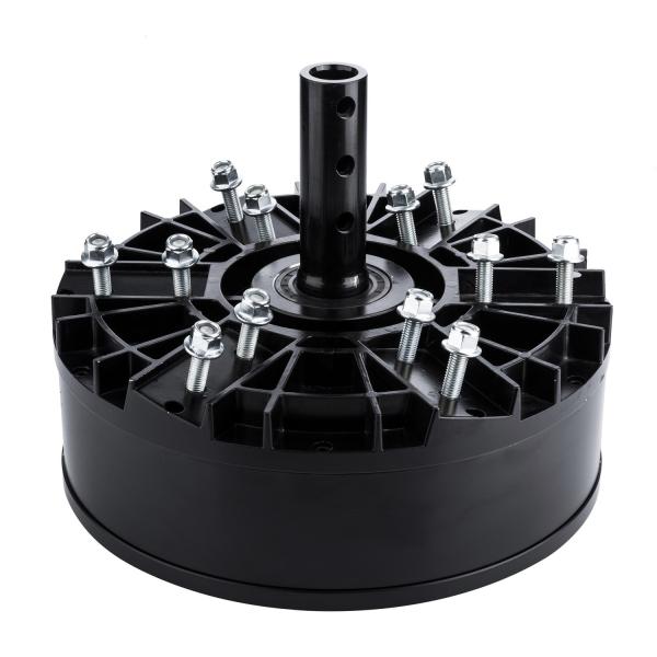 Corrosion Resistant Anodizing Aluminum Alloy Blade Material PMSM Motor for 1.5KW HVLS Fan