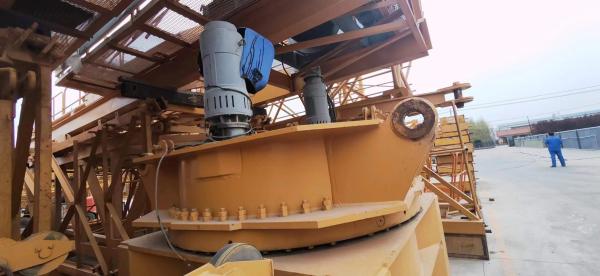 50 T de charge maximale utilisée grue de tour en parfait état de fonctionnement pour les grands chantiers de construction