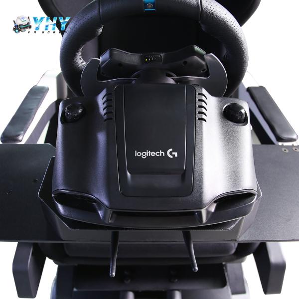 Three Screens Car Racing Games Machine Virtual Reality Driving Simulator
