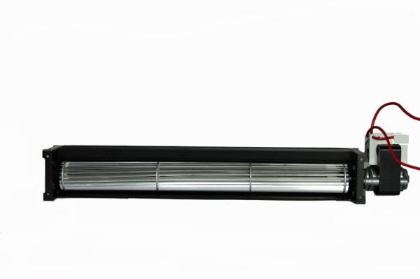 Metal Frame Cross Flow Blower Fan Motor , AC Industrial Tangential Fan 2700-3150RPM