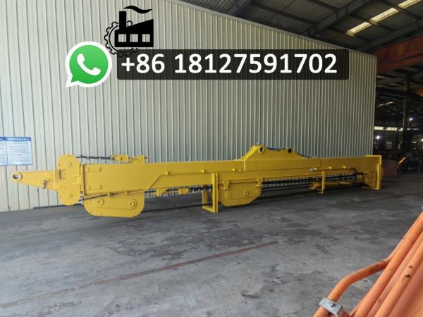 SY335 Excavator Telescopic Arm BS900 Controlled By Hydraulic Cylinder System