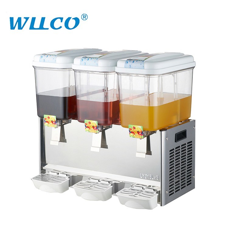 Factory Direct Selling Stainless Steel Drink Beverage Cold Juice Dispenser for Food Snack Stores