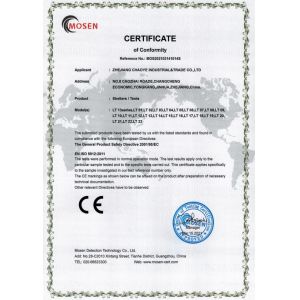 QINGDAO CHANGZHIYU TRADE CO., LTD. Сертификации