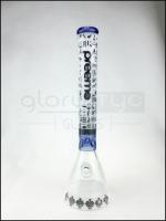 Equipamento de vidro de fumo pintado à mão da solha do óleo da tubulação do reciclador grosso da tubulação de água 10 polegadas - de altura Bong