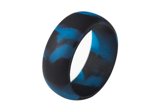 Non Corrosiveness Silicone Awareness Bracelets 68x12x2mm Low Cadmium