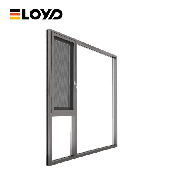 Architectural Aluminum Casement Window with Custom Design Options