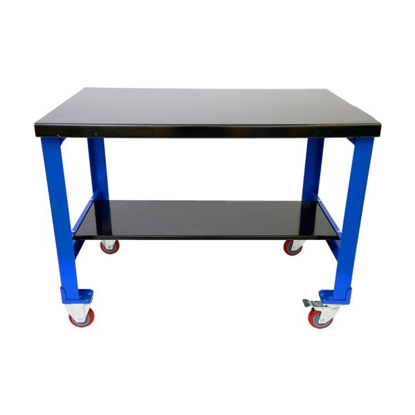 Blue Black Lockable 1100X700X830mm Heavy Duty Workbench