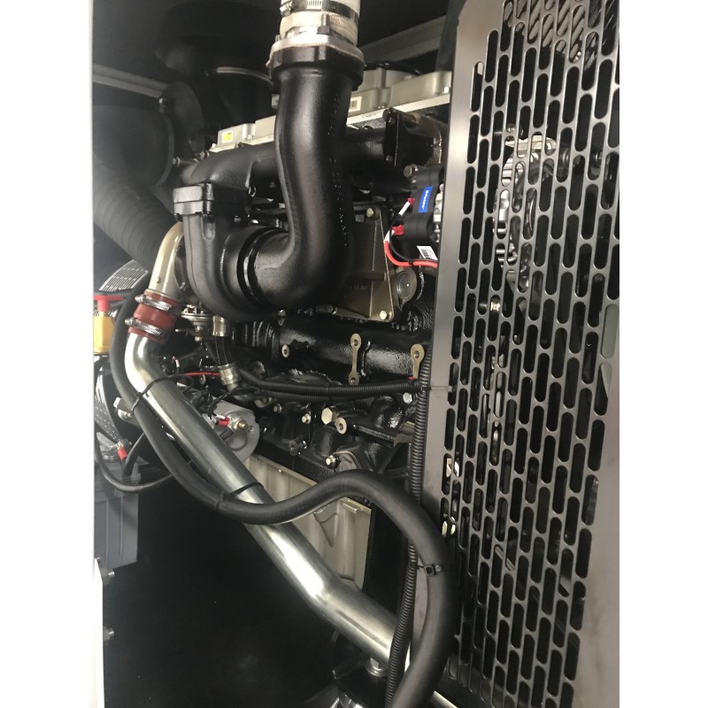 200kva Emergency Low Fuel Enclosed Silent Generator For Building Perkins 1106A-70TAG4 Engine