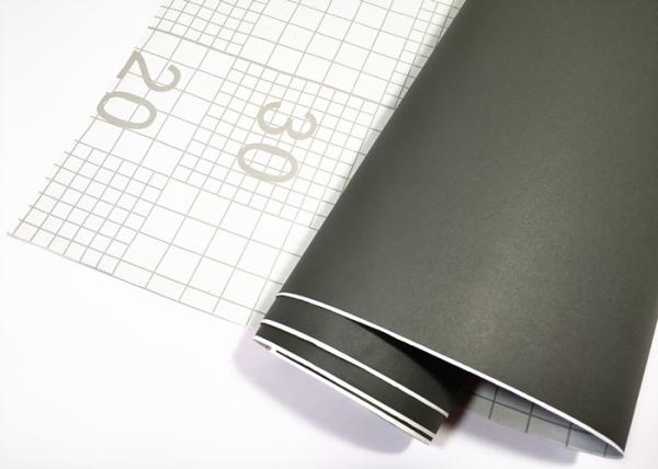 Solid Color Easy Peel Off Wallpaper Washable Gray Removable Wallpaper