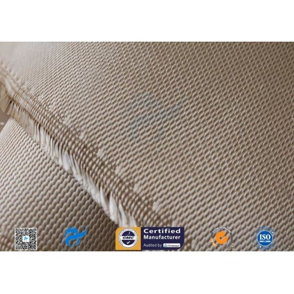 12HS Silica Fabric Welding Blanket Splash Protection High Silica Cloth Brown