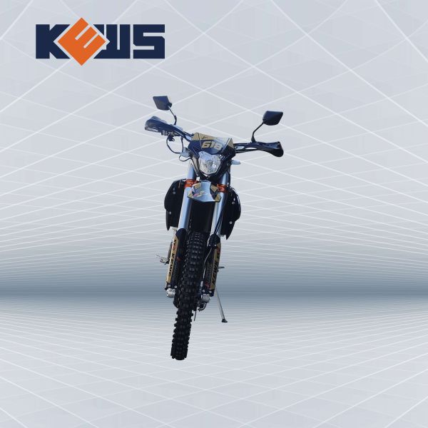 Black Motorcycle In Gold Sticker 300CC Euro 4 Motorcycles NC300S On Road Dirt Bikes