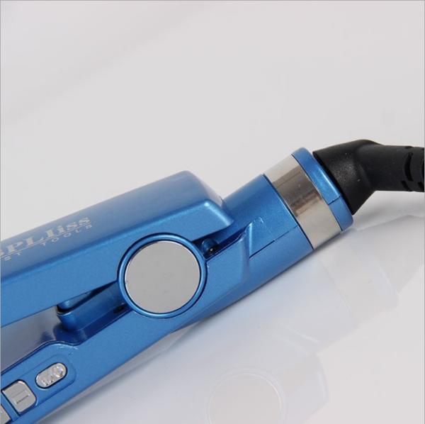 Dual Voltage Digital Hair Straightening Tools Flat Iron Pro Nano Titanium Plated