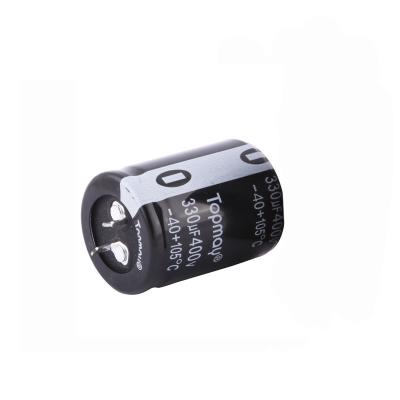 30*45mm Snap In Terminal Aluminum Electrolytic Capacitor 330uF 400V