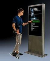 43 polegadas Shopping Mall touch screen quiosque Totem LCD display