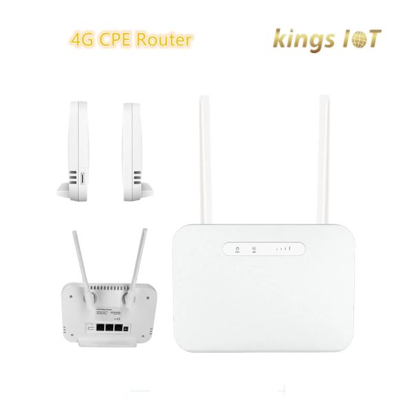 CAT6 4G Router, 11AC Dual Band 1200Mbps Wireless Router with SIM Card Slot and