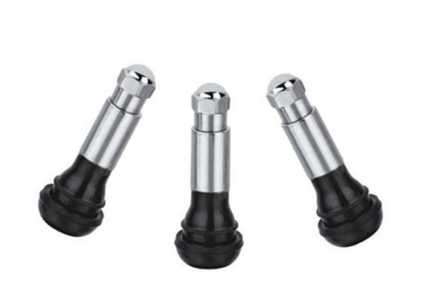 Passenger Car Chrome Tyre Valves TR414C 38mm/ 1.5'' Size Environmental Protection