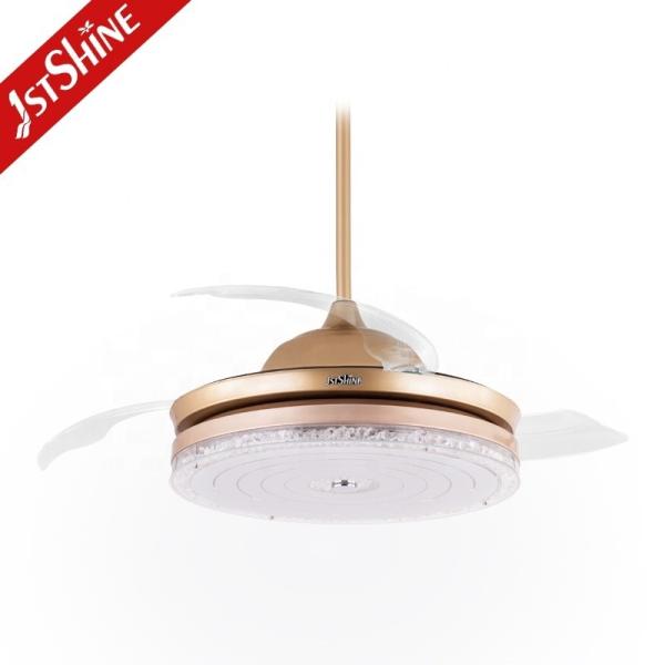 OEM Multi Color LED Ventilador de teto para sala de jantar em Home Hotel Office