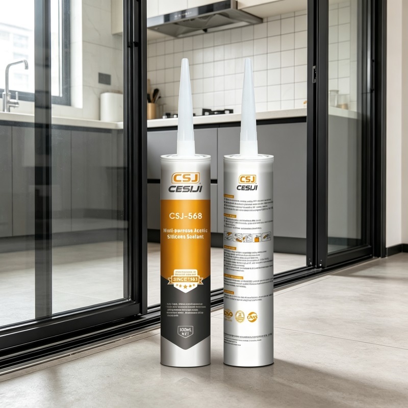 Multi-purpose Acetic Silicone Sealant - Allowing Seamless Finishing And Aesthetic Results