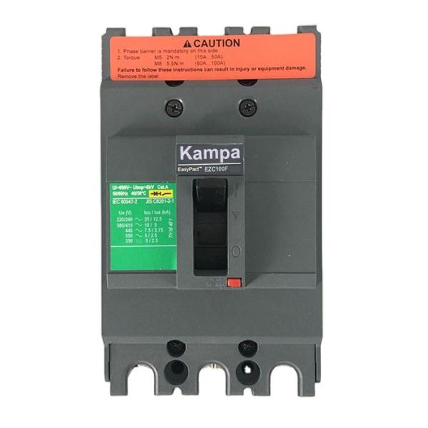 Moulded Case Circuit Breaker MCCB Kampa  EZC100F3015 3P  15A
