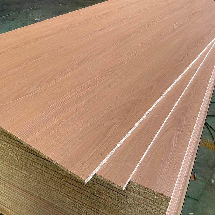 4x8ft Melamine Faced Particle Board Ultralow Formaldehyde Emission Furniture Chipboard